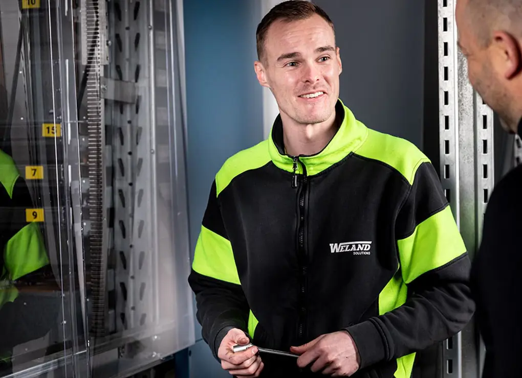 Medarbetare på Weland Solutions