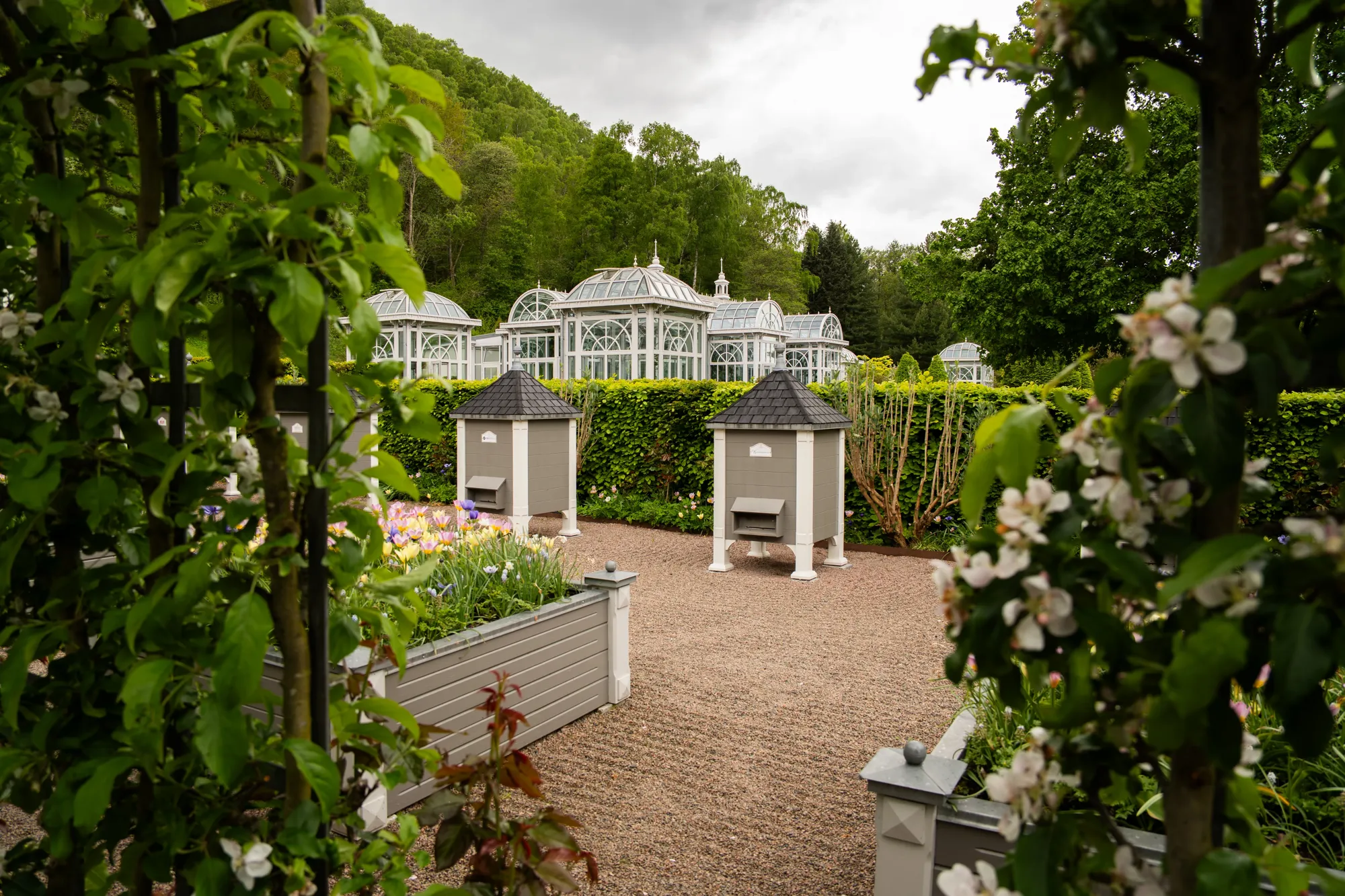 Norrvikens bigård med bikupor