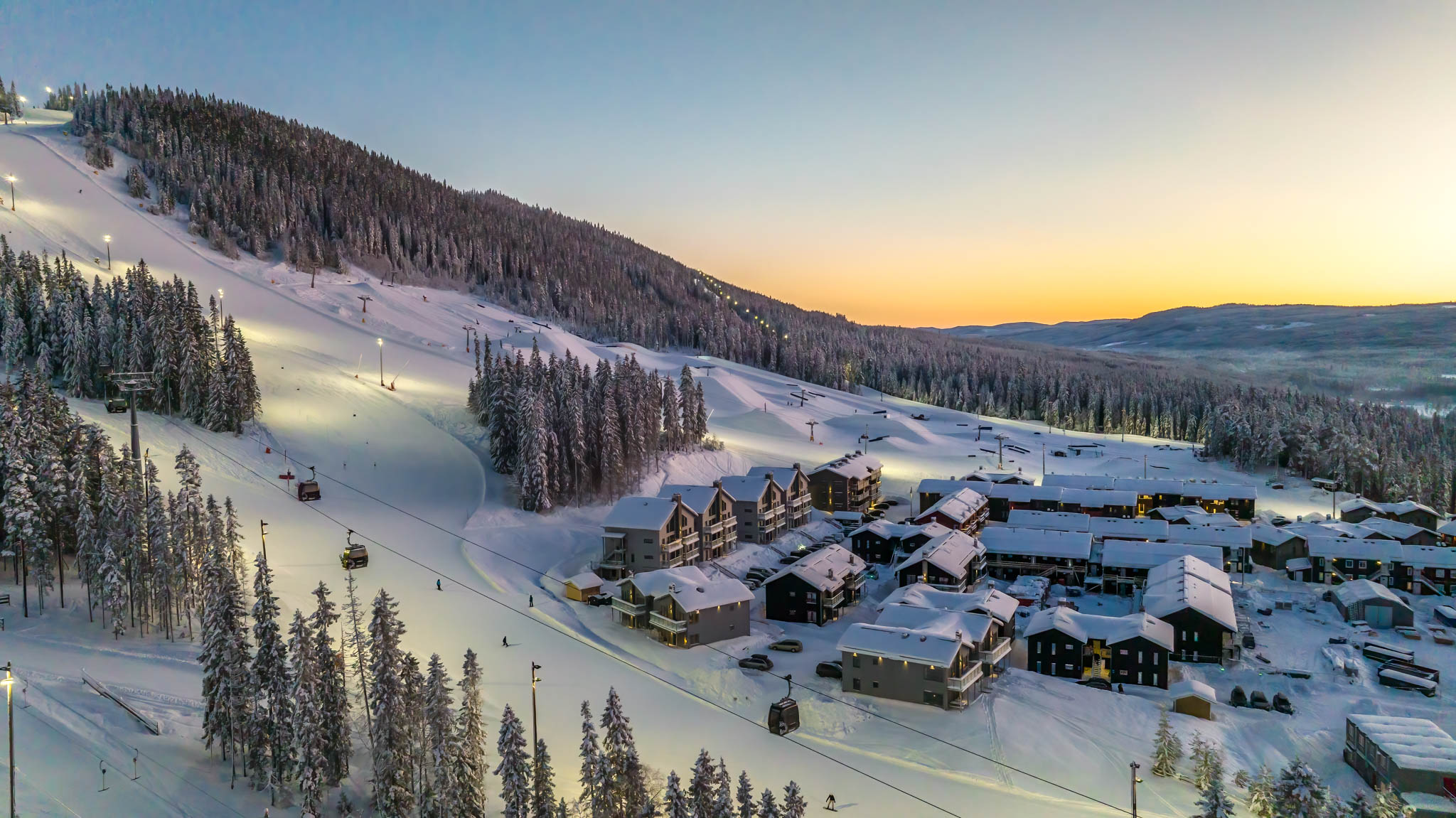 Kläppen Ski Resorts anläggning
